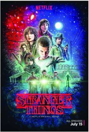 Série Stranger Things - 1ª Temporada Completa Netflix 2016