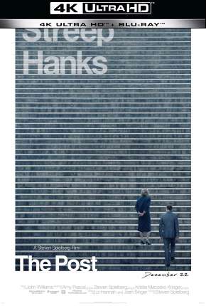 Filme The Post - A Guerra Secreta - 4K 2017