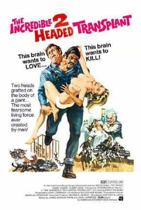 Filme O Incrível Transplante de Duas Cabeças 1971